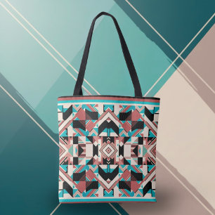 Fractured Harmony Totebag Tygkasse