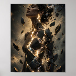 Fractured Into Infinity Affisch