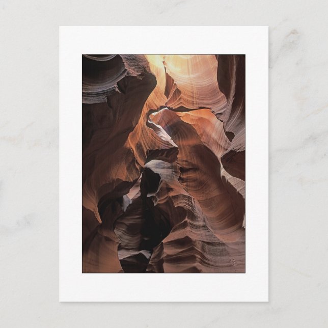 "Fractured Light" Vykort (Framsida)