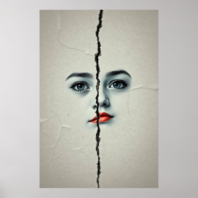 Fractured Oskuld Poster (Framsidan)