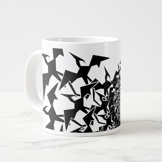 Fractyl Pterodactyl Jumbo Mugg (Framsida vänster)