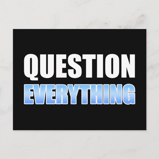 Fråga allt vykort (Framsida)