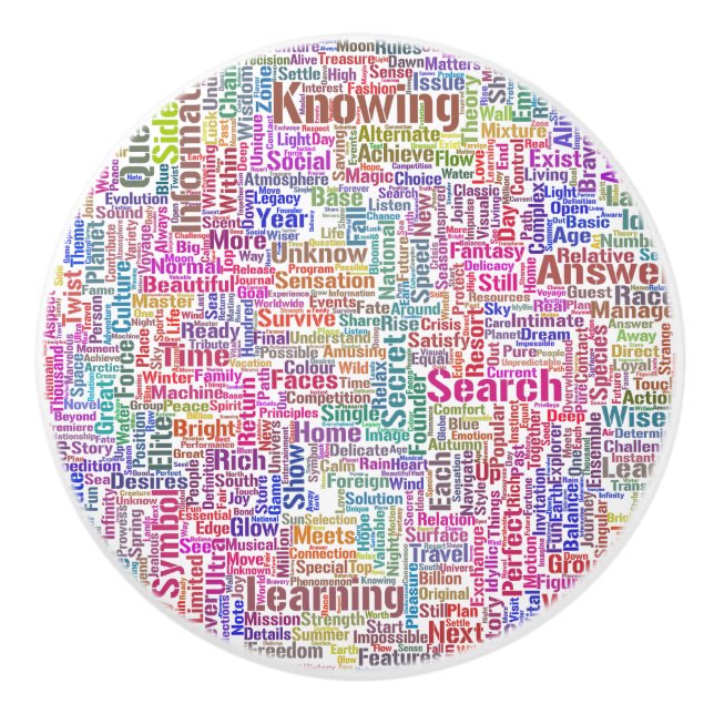 Fråga Apprendre Nuage MotssTexte Motif-meddelande Knopp (Framsidan)