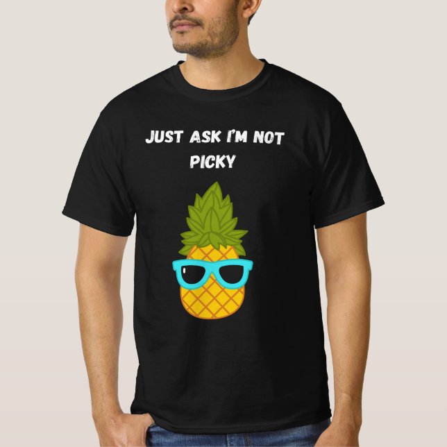 Fråga att jag inte är pigg t shirt (Framsida)