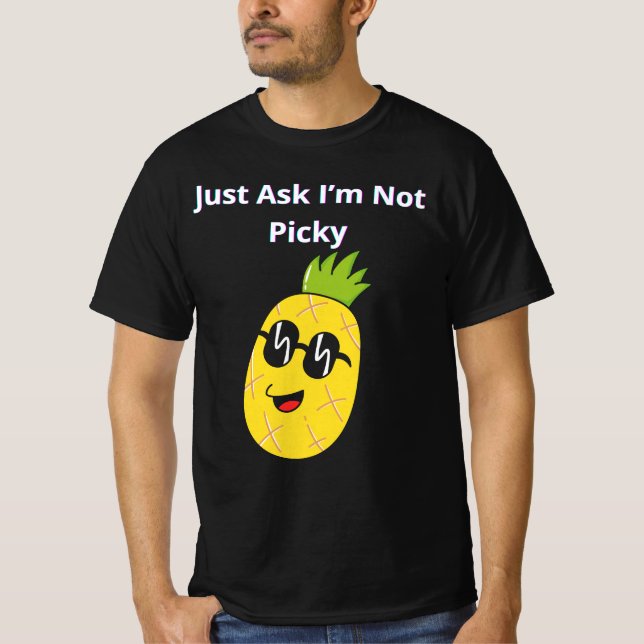 Fråga att jag inte är pigg t shirt (Framsida)