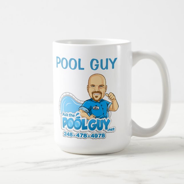 Fråga bassänggrabbmuggen kaffemugg (Höger)