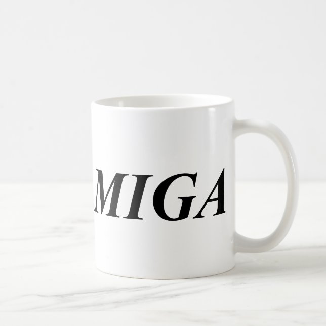 Fråga den Amiga muggen Kaffemugg (Höger)