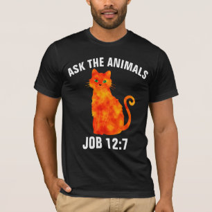 FRÅGA DJUREN, KRISTNA T-Shirts