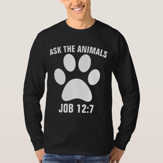 FRÅGA DJUREN T-Shirts (Framsida)