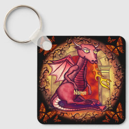 Fråga Drakon Nyckelring