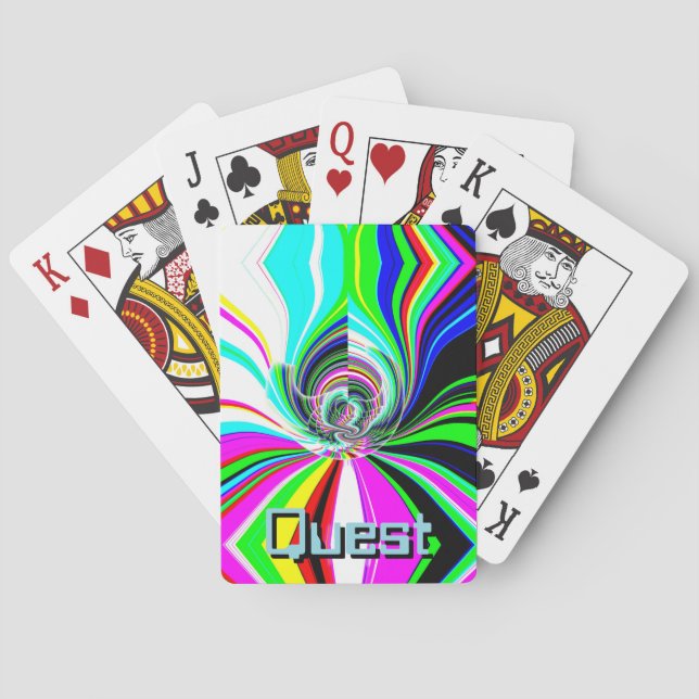 Fråga (du kan ändra ord) casinokort (Baksidan)