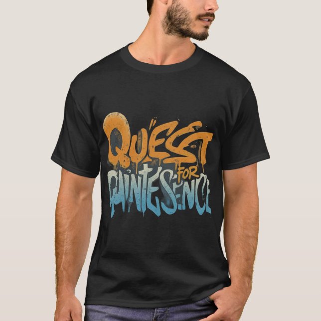 Fråga efter kvintessens t shirt (Framsida)
