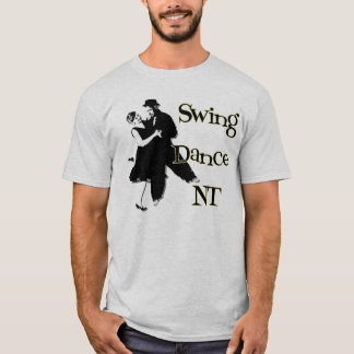 Fråga en dam att dansa - tillbaka tee shirt