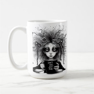 Fråga inte, bara hälla kaffemugg