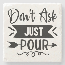 Fråga inte bara i lugn stenunderlägg