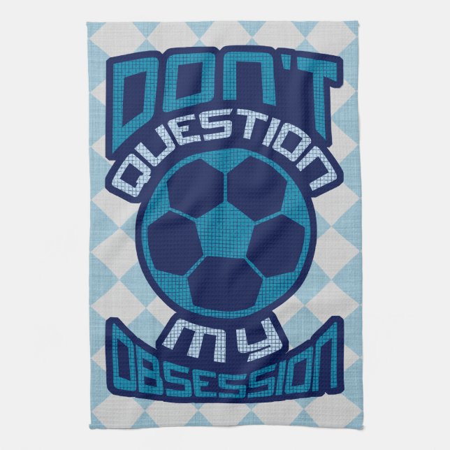 Fråga inte min sökare kökshandduk (Vertikal)