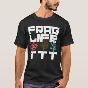Fraga livkorallrev Saltvattenakvarium Akvarist T Shirt