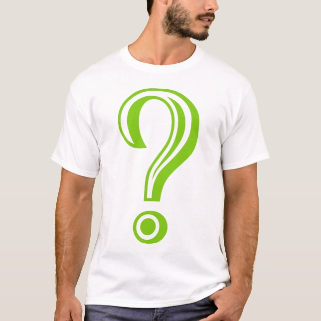 Fråga Mark Chiseled T Shirt (Framsida)