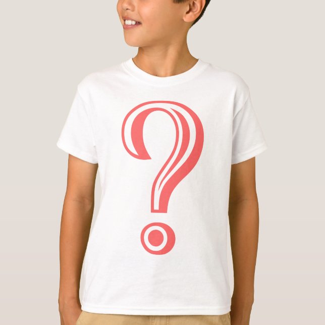 Fråga Mark Chiseled T-shirt (Framsida)