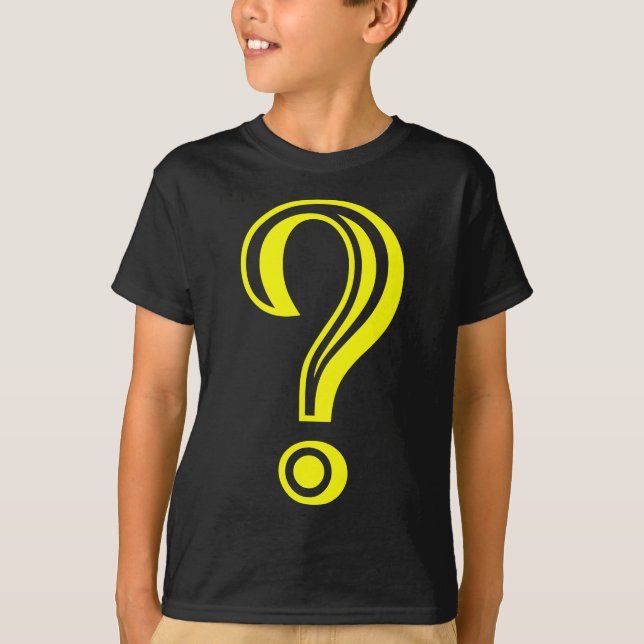 Fråga Mark Chiseled Tee Shirt (Framsida)
