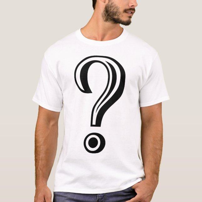 Fråga Mark Chiseled Tee Shirt (Framsida)