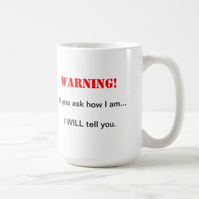 Fråga mig att råna kaffemugg (Höger)