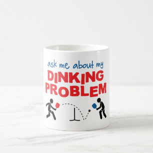 "Fråga mig den Pickleball om för mitt Dinking Kaffemugg