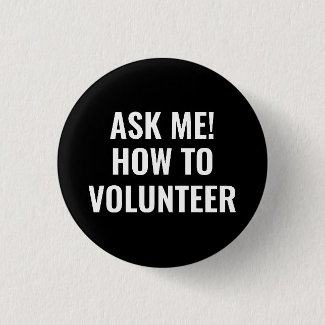 Fråga mig hur man gör med anpassningsbarna Volunte Knapp (Framsida)