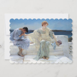 Fråga mig inte mer, Alma Tadema, Bröllop Inbjudningar