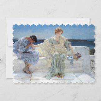 Fråga mig inte mer, Alma Tadema, Bröllop Inbjudningar