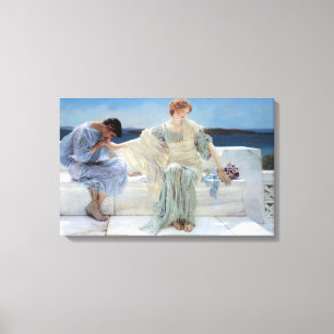 Fråga mig inte mer av Sir Lawrence Alma Tadema Canvastryck