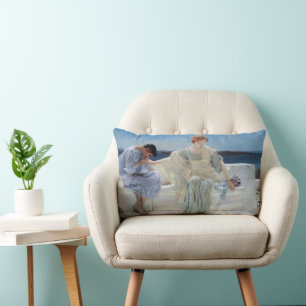 Fråga mig inte mer av Sir Lawrence Alma Tadema Lumbarkudde