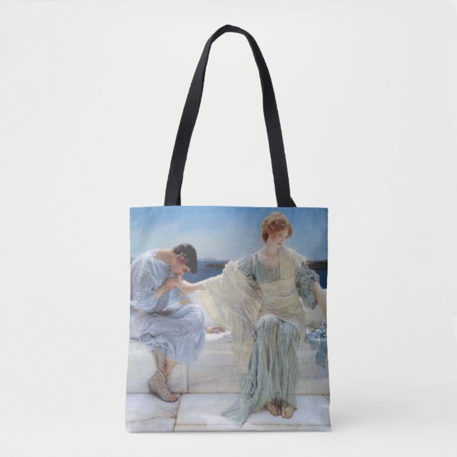 Fråga mig inte mer av Sir Lawrence Alma Tadema Tygkasse (Framsida)