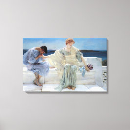 Fråga mig inte mer från Herr Lawrence Alma Tadema Canvastryck