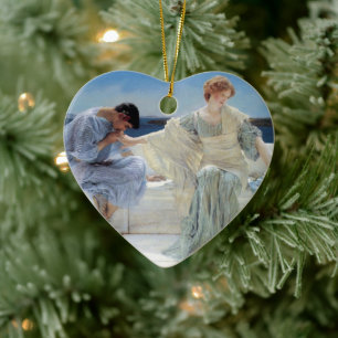Fråga mig inte mer från Herr Lawrence Alma Tadema Julgransprydnad Keramik