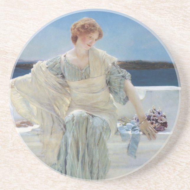 Fråga mig inte mer från Herr Lawrence Alma Tadema Underlägg Sandsten (Framsidan)