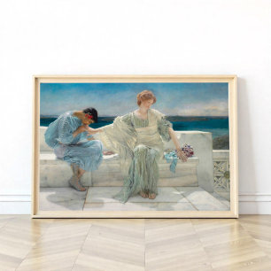 Fråga mig inte mer, Lawrence Alma-Tadema Poster