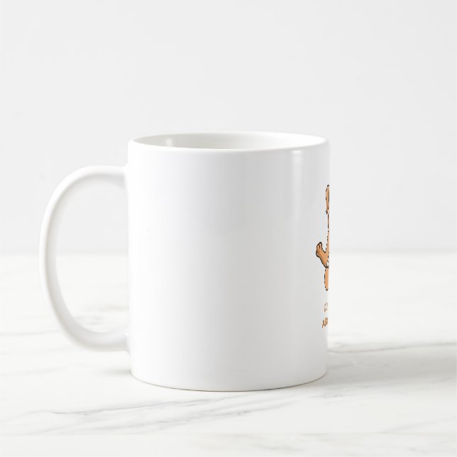 Fråga mig inte om mina hundar kaffemugg (Vänster)