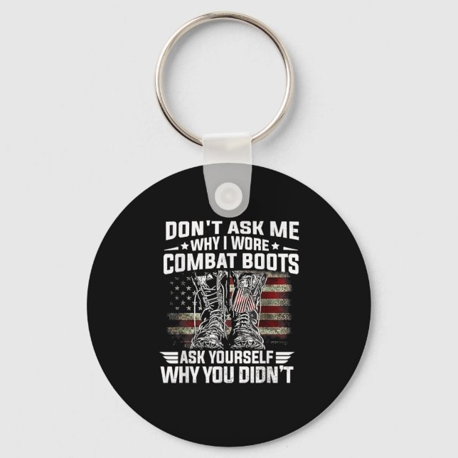 Fråga mig inte varför jag vill be dig själv om hjä nyckelring (Framsida)