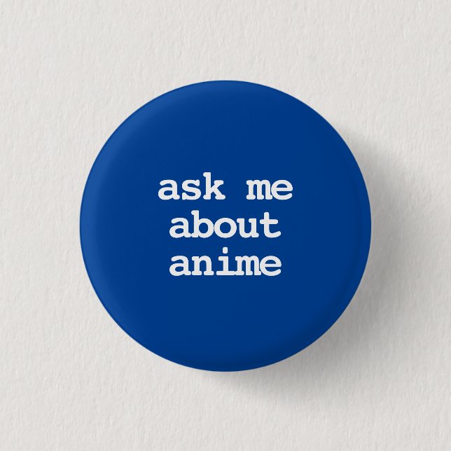 fråga mig om anime-typografi knapp (Framsida)