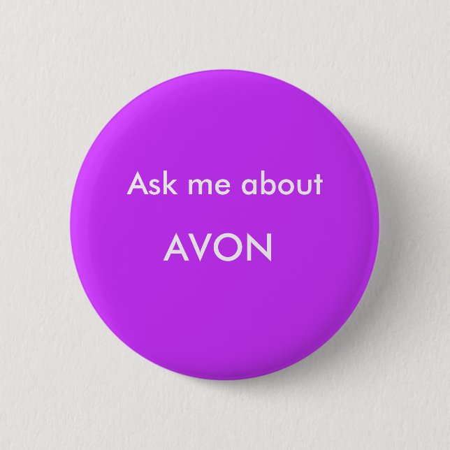 Fråga mig om AVON Knapp (Framsida)