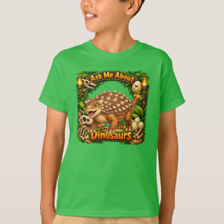 Fråga mig om dinosaurier - Ankylosaurus T-Shirt