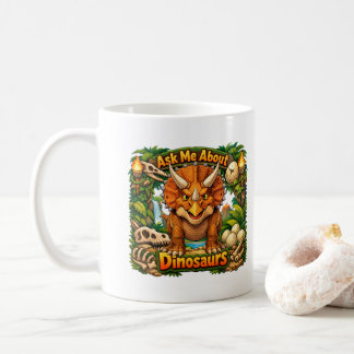 Fråga mig om dinosaurier | Varm choklad | Kaffemugg