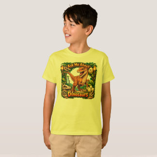Fråga mig om dinosaurier - Velociraptor T-Shirt