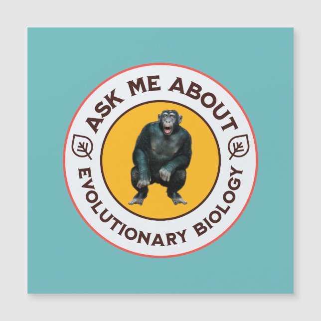 Fråga mig om evolutionär biologi chimpanzee Ape (Framsida)