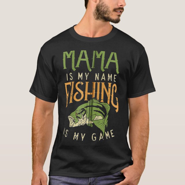 FRÅGA MIG OM FISKE T SHIRT (Framsida)