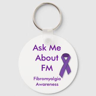 Fråga mig om FM-nyckelkedja Nyckelring