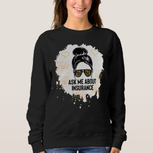 Fråga mig om försäkringsagent mäklare Försäljning  T Shirt