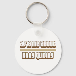 Fråga mig om hängningglidning nyckelring