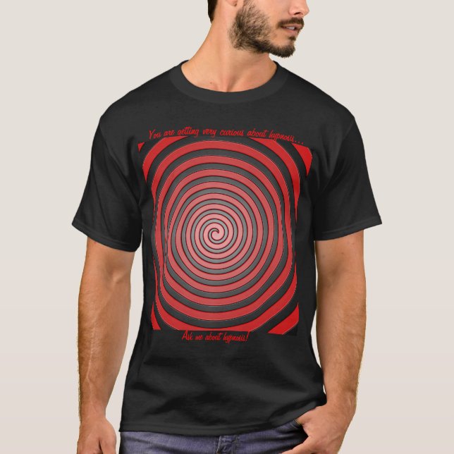 Fråga mig om hypnos tee shirt (Framsida)